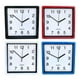 thumbnail image 1 of Reloj De Pared Cuadrado Mural Decorativo 20 Cm Silencioso, 1 of 2