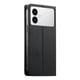 thumbnail image 4 of Funda Tipo Cartera de Cuero Sintético para Samsung Galaxy S26 Edge Bloqueo RFID, con Ranuras para Tarjetas y Bolsillo para Efectivo, Cierre Magnético Fuerte Negro, 4 of 6