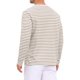 thumbnail image 3 of INSPIRE CHIC Camisas Henley a Rayas para Hombre de Regreso a Clases de Manga Larga con Botones Camisetas Casuales XL Beige, 3 of 6