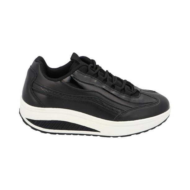 Zapatilla Urbana Mujer Negro Fiorella Detogni