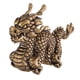 thumbnail image 4 of Estatua de dragón Colección de figuras de dragón Escultura de animales de latón Decoración Feng Shui Escultura de dragón para decoración de dormitorio Bronce, 4 of 5