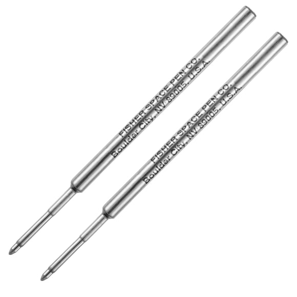 Recarga de Cartucho Fisher Space Pen 2 unidades Punta Gruesa Negra