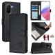 thumbnail image 1 of Funda tipo cartera FOXDOCK para Xiaomi Redmi A5 4G con soporte, ranuras, RFID, diseño de gato, 1 of 5