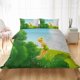 thumbnail image 1 of Kawaii Tinker Bell Duvet Cover Pillowcase Bedding Set Cute Fairies Cartoon Animation Home Dormitory Room Decor Bed Sheets, 1 of 5