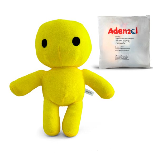 Peluche Adenzai Wobbly Life Hombre Amarillo Pulpo