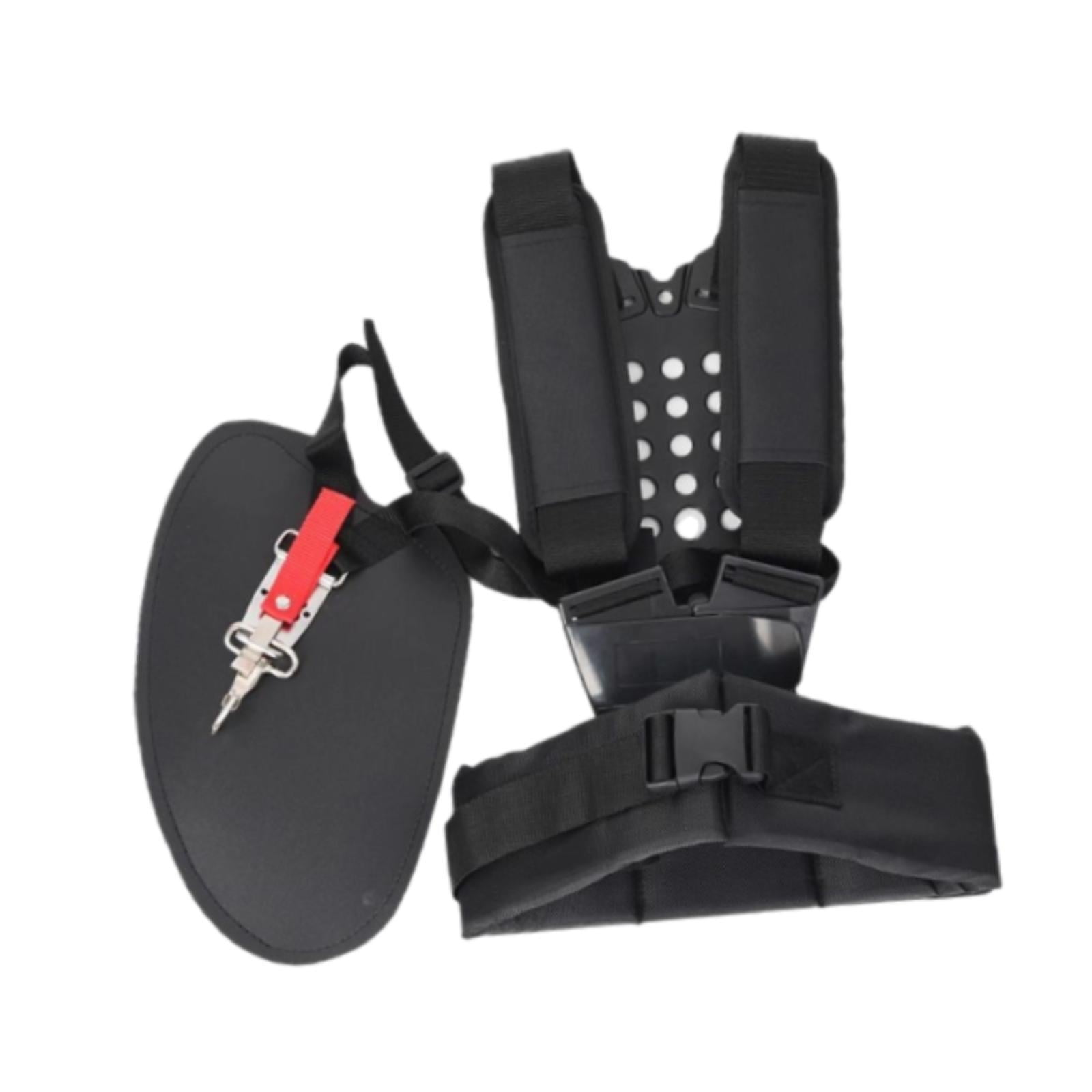 Magideal - Correa De Hombro Para Recortadora, Correa De Hombro Doble Con Cinturón Acolchado Cómodo, Ensanchada Para Cortadora De Césped, Recortadora De Hilo, Cor