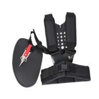 Magideal - Correa De Hombro Para Recortadora, Correa De Hombro Doble Con Cinturón Acolchado Cómodo, Ensanchada Para Cortadora De Césped, Recortadora De Hilo, Cor