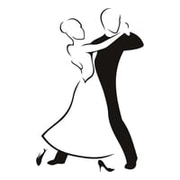 Rienda Libre Graphics - Decomural Ballroom Dancing Dance Ws-15766