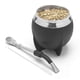 thumbnail image 1 of Set De Mate Con Mate De Acero Inoxidable Y Bombilla Incluye Mate Estilo Torpedo Bombilla Premium Y Cepillo De Limpieza (Negro), 1 of 7