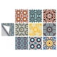 thumbnail image 1 of 10 Piezas 20 Cm Autoadhesivo Pared Cuadrada Mosaico Azulejo Vinilo Ladrillo Pegatina Películas Tipo D, 1 of 5