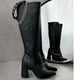 thumbnail image 2 of Bota Negro Mujer Ecocuero Venecia 5Y16-1 negro 38, 2 of 7