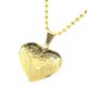 thumbnail image 1 of Collar de caja de fase colgante de corazón abierto de acero inoxidable Nendant, 1 of 5