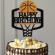 thumbnail image 4 of Adorno para pastel Dxsdgetue Baloncesto Feliz Cumpleaños, 4 of 8