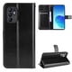 thumbnail image 3 of Funda tipo libro para OPPO Reno 6 4G, cartera todo‑en‑uno, funda multifuncional con tarjetero y correa de muñeca desmontable, 3 of 4