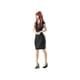 thumbnail image 3 of Escala En Miniatura 1/64 Para Adorno De Escritorio Modelo De Construcción Fairy Garden Girl In Black Dress, 3 of 3