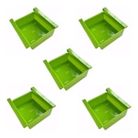 Genérico - Pack 5 Organizadores Para Refrigerador De Plástico