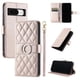 thumbnail image 1 of Funda Acolchada con Anilla y Correa para Google Pixel 8 Slots para Tarjetas Oro rosa, 1 of 5