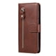 thumbnail image 3 of Funda con Cremallera para Samsung Galaxy S22 5G, Carcasa Cartera de Cuero PU con Soporte y Tarjetero, 3 of 6