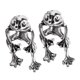 thumbnail image 3 of Pendiente De Rana Stud Cool Alloy Ear Dangler Para Daily Casual Party Día De La Madre Argent, 3 of 5