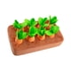 thumbnail image 1 of Zanahoria Juego Desarrollo Educativo Tirar Motricidad Habilidad Interacción 8 Zanahorias, 1 of 5