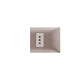 thumbnail image 2 of Enchufe Simple Matix Titanio / Beige Sam5113btf, 2 of 2