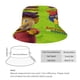 thumbnail image 2 of Sid el Niño de la Ciencia Sombrero bucket para adultos, gorra de protección solar, sombrero de pescador plegable para viajes al aire libre, pesca y actividades de verano, 2 of 6