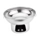 thumbnail image 1 of Poth Hot Hot Hot Hot Hot Pot Tailes Tailes De Doble Manejo Para La Cocina De Senderismo Al Aire Libre Plateado L, 1 of 5
