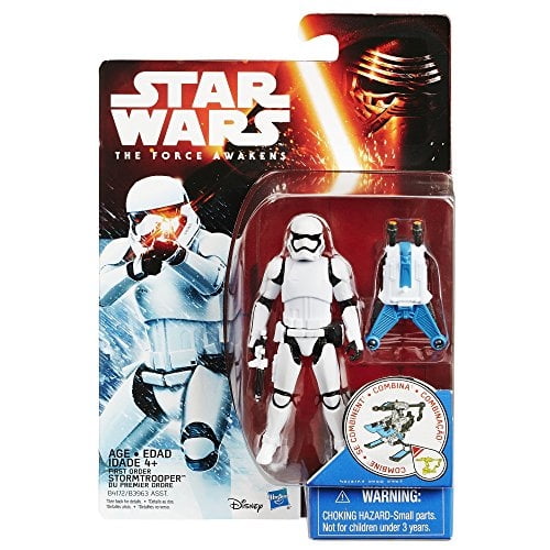 Figura de acción Star Wars Villain Trooper blanca
