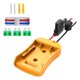 thumbnail image 3 of Adaptador De Rueda Eléctrica Para Batería De 20 V Compacto Para Coche RC Juguete Camión RC Uso DIY Amarillo, 3 of 5