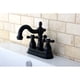 thumbnail image 2 of Grifo de lavabo Kingston Brass Heritage, bronce frotado con aceite, 2 of 3