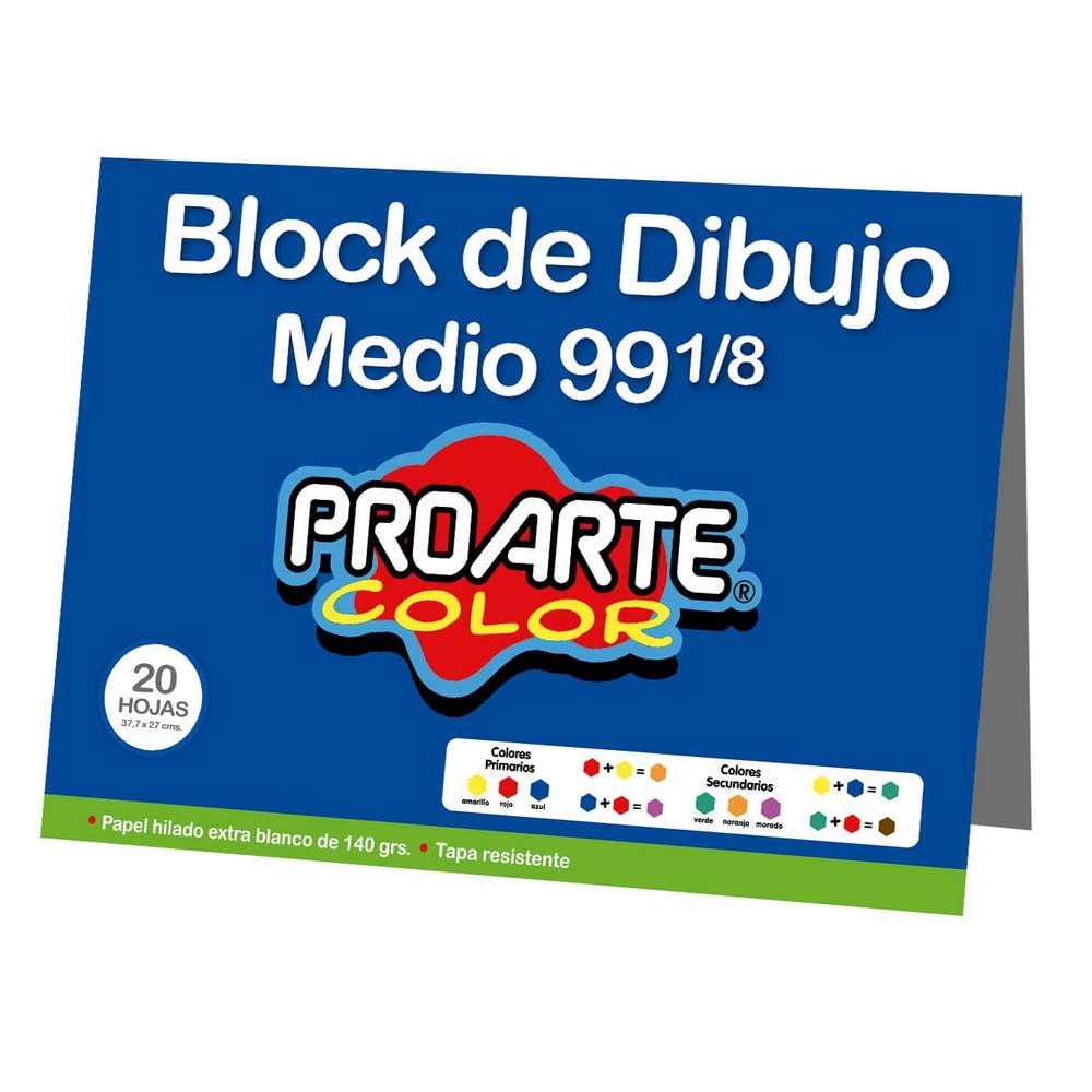 Block De Dibujo Medium 99 1 Un Proarte