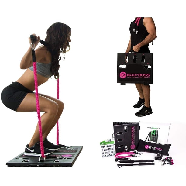 Home Gym BodyBoss 2.0 totalmente portátil con bandas de