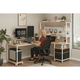 thumbnail image 3 of Escritorio homeoffice esquinero convertible con estantería, 3 of 3