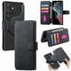 thumbnail image 1 of Funda Billetera Magnética para Samsung Galaxy S22 Ultra Soporte Tarjetas Desmontable Negro, 1 of 6