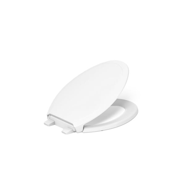 Asiento De Inodoro Rutledge Readylatch Alargado Blanco