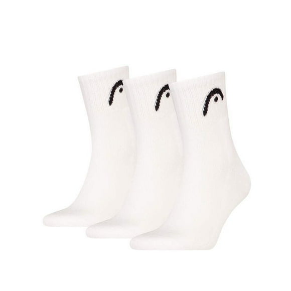 Calcetin Head Club Crew Blanco X3 Tenis Padel