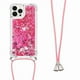 thumbnail image 1 of Funda FOXDOCK para iPhone 15 Pro con Cuerda Ajustable, Brillo Líquido, Protección Antigolpes y Lente – Ideal para Regalo, 1 of 6
