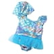 thumbnail image 1 of Nuevo Traje De Ba?o De Tul Con Lentejuelas Apto Para Ropa De Mu?eca Americana De 18 "azul, 1 of 5
