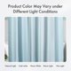 thumbnail image 3 of Cortina de Ducha AmazerBath 183 cm Azul Niebla con Textura de Gofre, 3 of 9