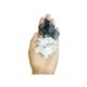 thumbnail image 2 of Piedras Cuarzo Blanco y Piedra Negra Brillante Ying Yang 2kg, 2 of 3