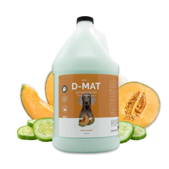 Acondicionador para perros Bark2Basics D-Mat 3.78 L All Natural