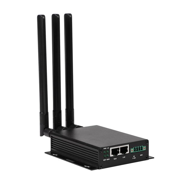 GL-X300B (Collie) Puerta de enlace inalámbrica industrial 4G LTE con VPN, antenas 4G de banda completa externas, watchdog de hardware, comando AT, cifrado DNS, solo 2.4 GHz (RS485)