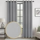 thumbnail image 3 of Cortina Blackout 140x230cm Jacquard 2 Paños Gris, 3 of 3