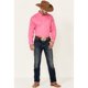 thumbnail image 2 of CAMISA Cinch Corte Clásico Manga Larga Rosa XS, 2 of 6