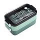 thumbnail image 5 of Solución Para Cajas De Almuerzo Bento Box Con Lazo De Sopa Con Utensilios De Almacenamiento De Alimentos Verde, 5 of 5