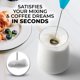 thumbnail image 2 of Espumador de leche Zulay Kitchen Milk Boss azul verdoso eléctrico, 2 of 7