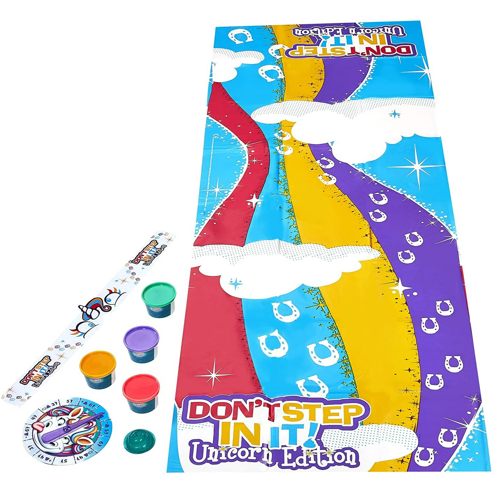 Juego Don't Step In It De Hasbro Gaming, Edición Unicorn (ex