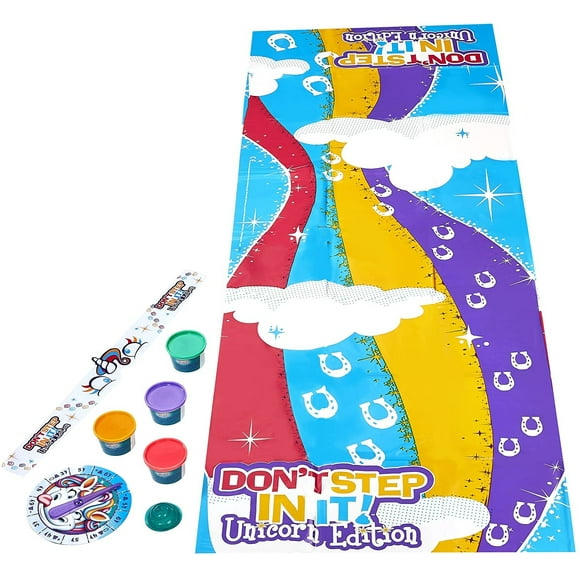 Juego Don't Step In It de Hasbro Gaming, edición Unicorn (ex