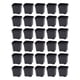 thumbnail image 1 of 30 Macetas Portátiles Para Vivero De Plantas Suculentas, Para Jardín, Balcón Y Césped, 7,9 X 7,2 X 6,5 Cm, Color Negro, 1 of 5