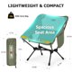 thumbnail image 4 of Silla Overmont Portátil de Camping Ligera 150 kg, 4 of 7